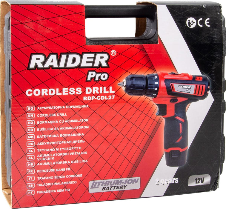 CORDLESS SCREWDRIVER RDP-CDL27 12V