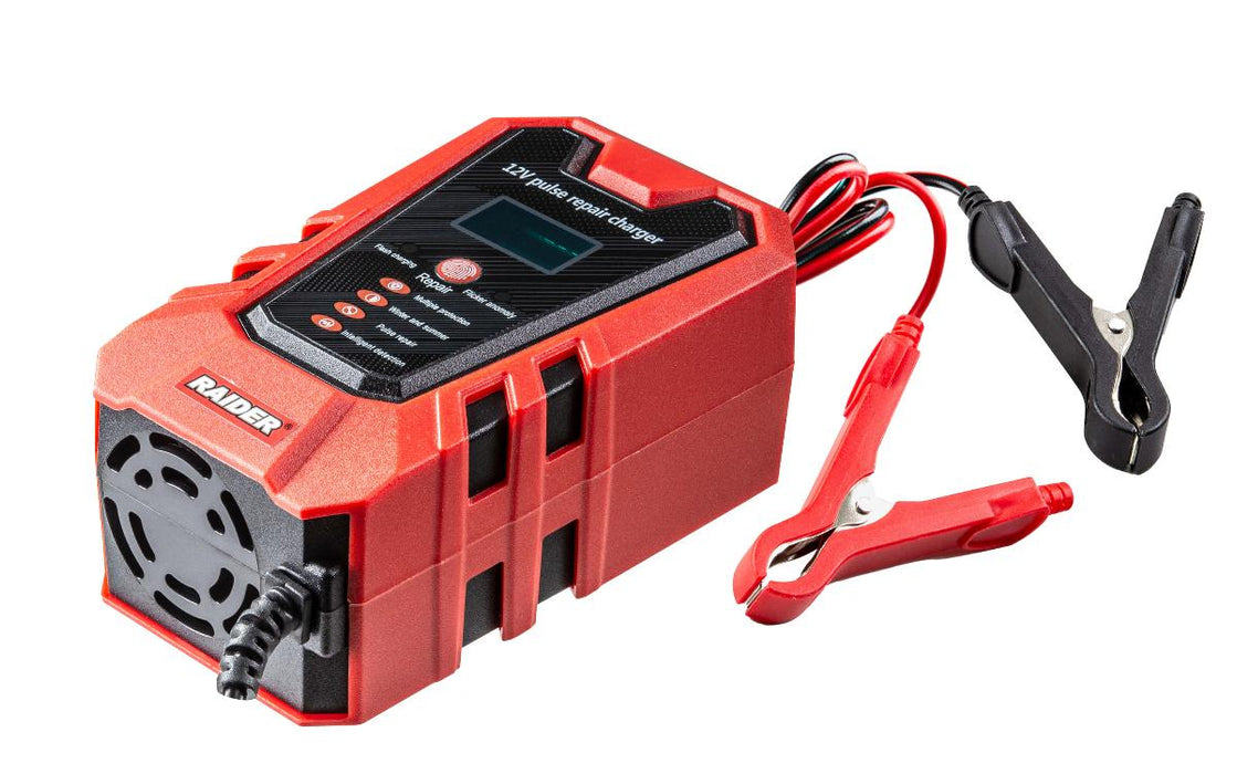 CHARGER 12V 4A 75Ah RAIDER