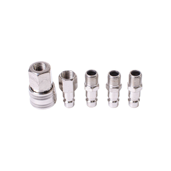 PNEUMATIC TIPS. QUICK CONNECTION 1/4" 5PCS KIT QC01 RAIDER