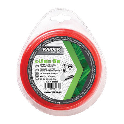 CORD FOR TRIMMER PROFILE ROUND RAIDER 1.3 MM 15 M