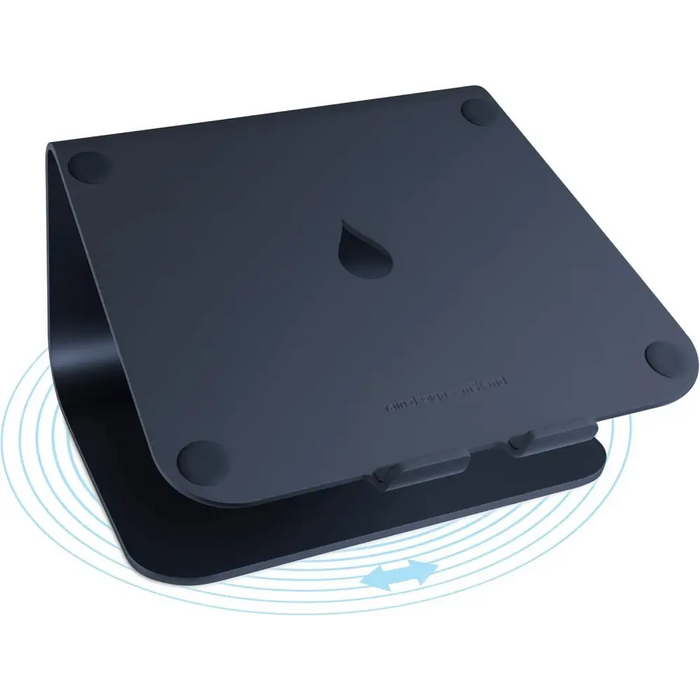 Rain Design mStand360 with Swivel Base Laptop Stand - Midnight - Охлаждащи поставки за лаптопи<<<Лаптопи таблети и