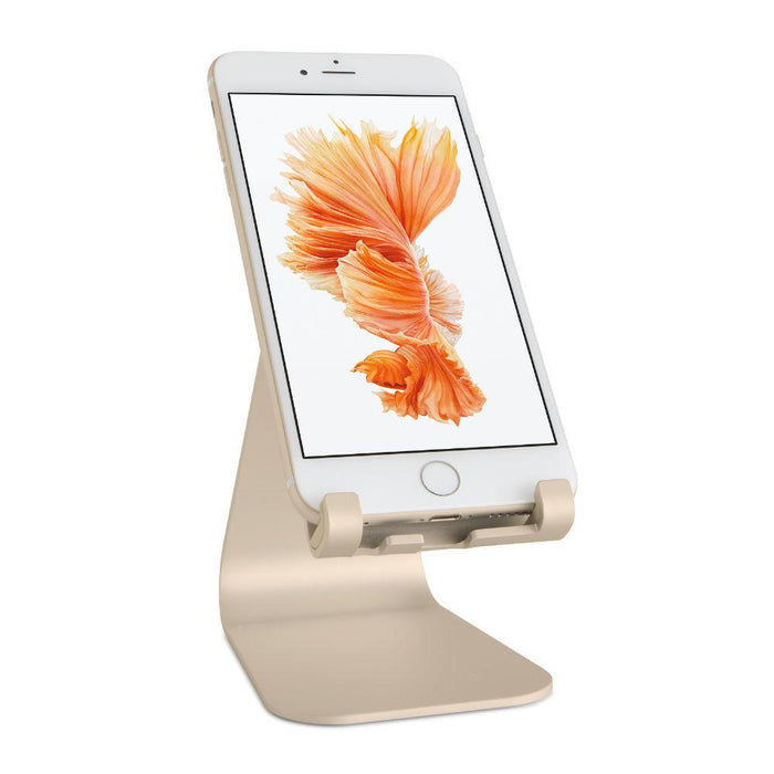 Stand for phone or tablet Rain Design mStand mobile, Gold