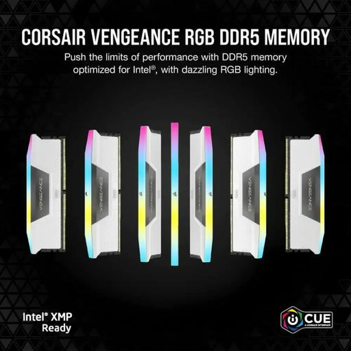 RAM Memory Corsair CMH32GX5M2B6000C40W 32 GB DDR5 6000 MHz CL40 - Компютър Мрежи и компоненти<<<Компютри|