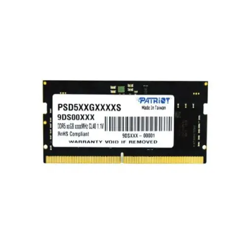 RAM Memory Patriot Memory PSD532G48002S DDR5 DDR5 SDRAM 32 GB CL40 - SO-DIMMPAM-SOO<<<Memory