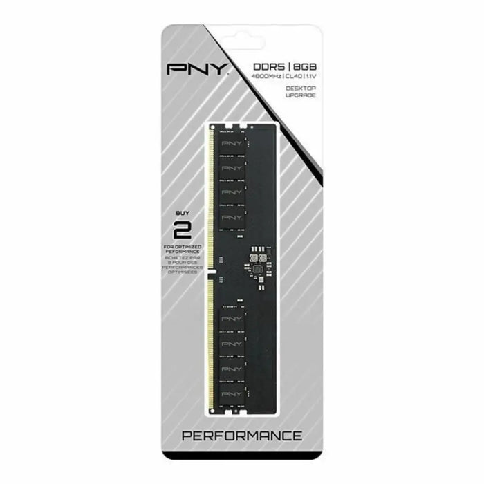 RAM Memory PNY 8 GB DDR5 SDRAM DDR5 4800 MHz CL40 - Компютър Мрежи и компоненти<<<Компютри| Електроника<<<BigBuy&&&RAM