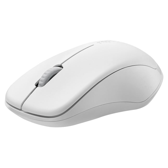 Wireless optical mouse RAPOO 1680, Quiet, 2.4Ghz, White