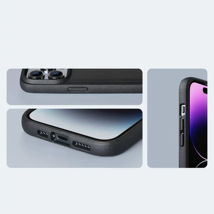 Raptic X-Doria Slim Case iPhone 14 Pro Max back cover black - Cell phone cases and covers<<<HurtelXML