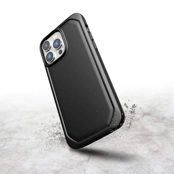 Raptic X-Doria Slim Case iPhone 14 Pro Max back cover black - Cell phone cases and covers<<<HurtelXML