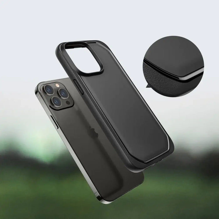 Raptic X-Doria Slim Case iPhone 14 Pro Max back cover black - Cell phone cases and covers<<<HurtelXML