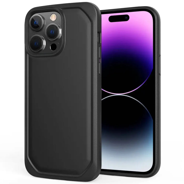 Raptic X-Doria Slim Case iPhone 14 Pro Max back cover black - Cell phone cases and covers<<<HurtelXML