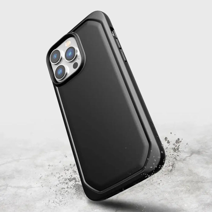 Raptic X-Doria Slim Case iPhone 14 Pro Max back cover black - Cell phone cases and covers<<<HurtelXML