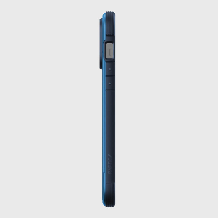 Raptic X-Doria Shield Case iPhone 14 Pro Max armored cover blue