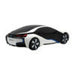RASTAR R/C 1:24 BMW i8 remote controlled car- UV-sensitive (white and yellow) - Remote-controlled