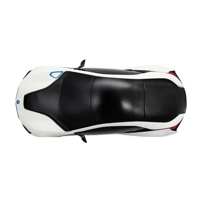 RASTAR R/C 1:24 BMW i8 remote controlled car- UV-sensitive (white and yellow) - Remote-controlled