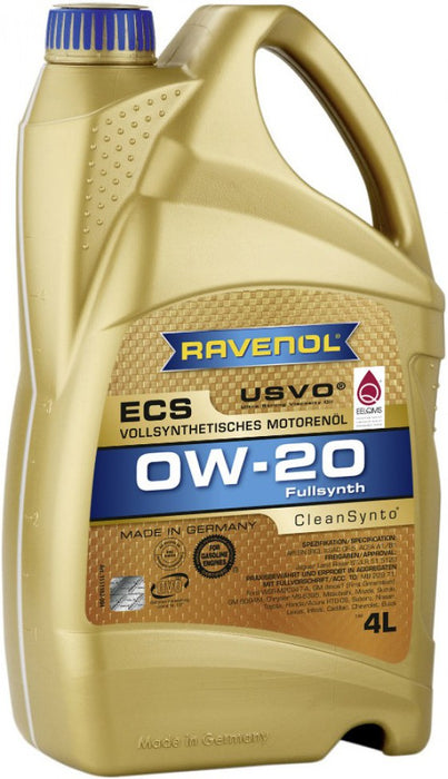 RAVENOL ECO SYNTH ECS 0W-20 4L