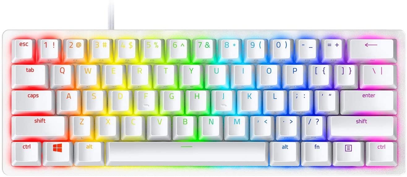 Gaming Keyboard Razer Huntsman Mini White Qwerty US
