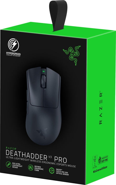 Wireless Bluetooth Mouse Razer DeathAdder V3 Pro Black 30000 dpi