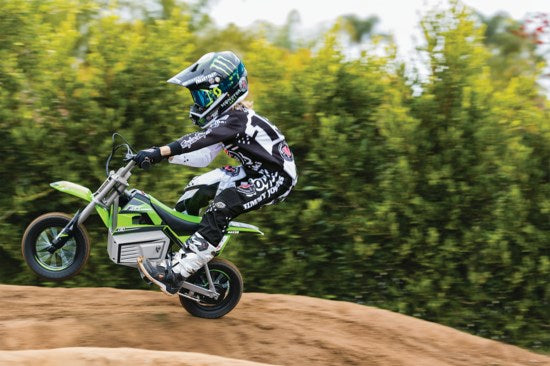 Razor Dirt Rocket SX350 McGrath electric scooter 1 seat(s) 22 km/h Black, Green, Grey, White