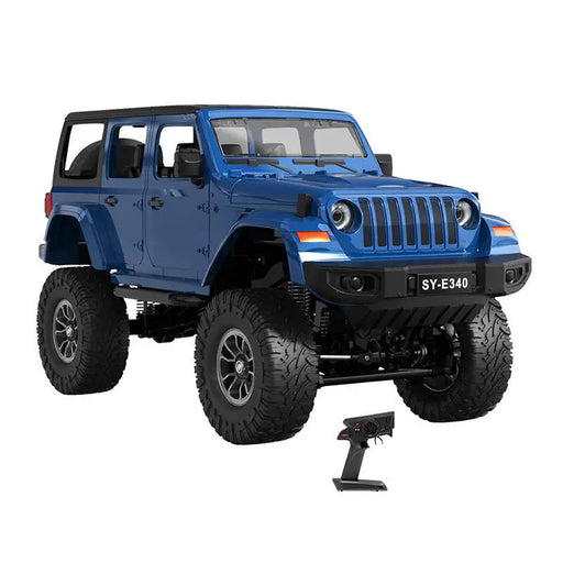 RC remote control car 1:14 Double Eagle (blue) Jeep Crawler Pro E340-003 - Remote-controlled cars<<<Toys<<<InnproXML