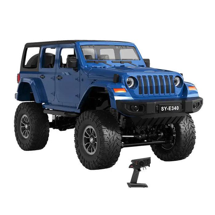 RC remote control car 1:14 Double Eagle (blue) Jeep Crawler Pro E340-003 - Remote-controlled cars<<<Toys<<<InnproXML