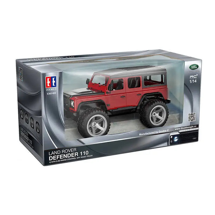 RC remote control car 1:14 Double Eagle (red) Land Rover Defender E362-003 - Remote-controlled cars<<<Toys<<<InnproXML