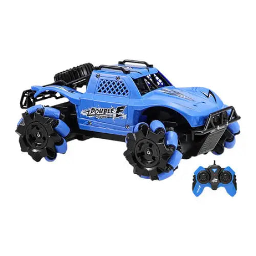 RC remote control car 1:18 Double Eagle (blue) Buggy (multi-directional) E346-003 - Remote-controlled