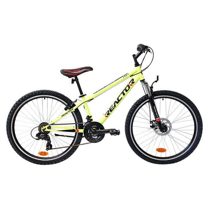 REACTOR COMPASS DISC 26" NEON BIKE 18 SPEEDS, 18 SPEEDS, STEEL FRAME
