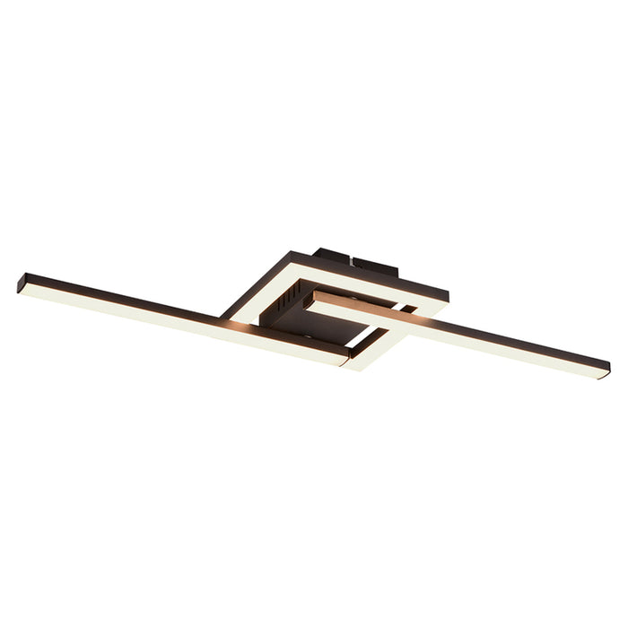 LED CEILING LAMP 17W 1860LM 3000K BLACK REALITY VIALE