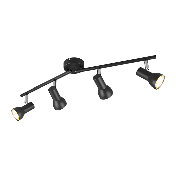 SPOT 4XGU10 BLACK REALITY CANTAR