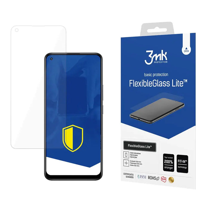 Realme 8 4G - 3mk FlexibleGlass Lite™ - Cell phone tempered glass<<<HurtelXML