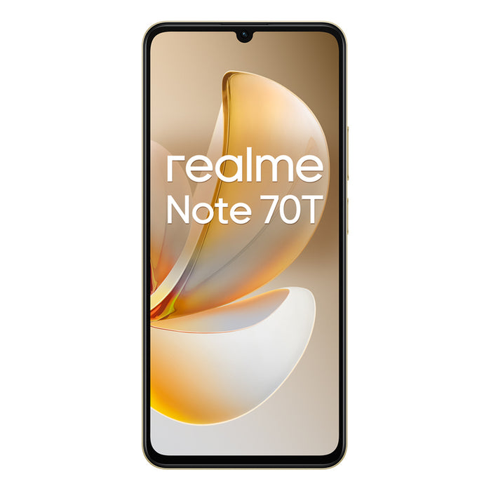 Smartphone Realme NOTE 70T 4 GB RAM 256 GB 6,74" Unisoc Golden