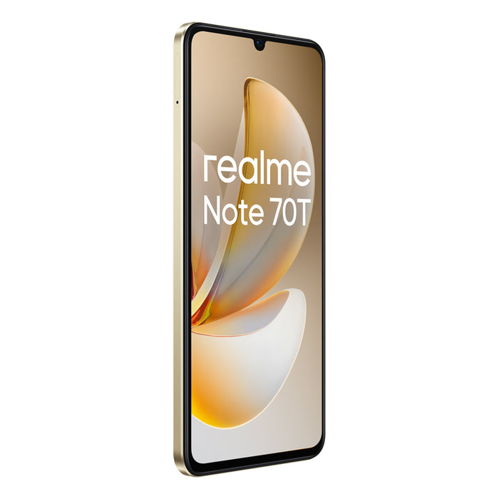 Smartphone Realme NOTE 70T 4 GB RAM 256 GB 6,74" Unisoc Golden