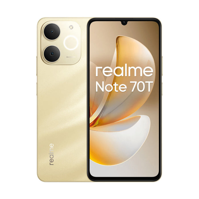 Smartphone Realme NOTE 70T 6,74" Octa Core 4 GB RAM 256 GB Gold