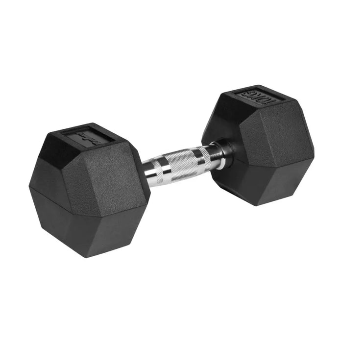 REBEL ACTIVE Hantle żeliwne gumowane 2x10 kg - DumbbellSIF-HAN<<<Gym and fitnessSIF<<<ActionPL