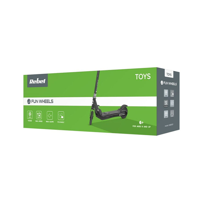 Electric Scooter Rebel ZAB0031W White 100 W