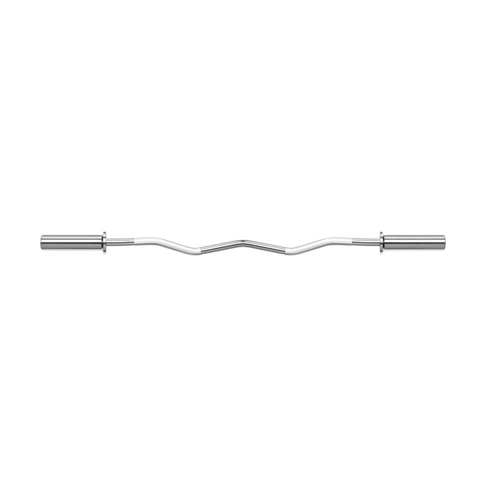 REBEL ACTIVE Olympic curl bar 50mm, Olympic barbell 120cm 6kg