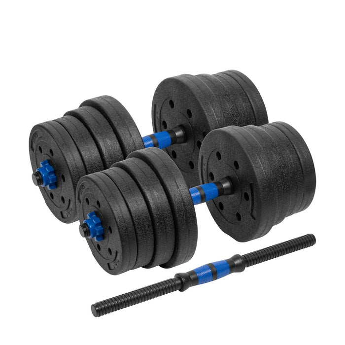 REBEL ACTIVE Hantle bitumiczne regulowane z łącznikiem 2x15 kg
