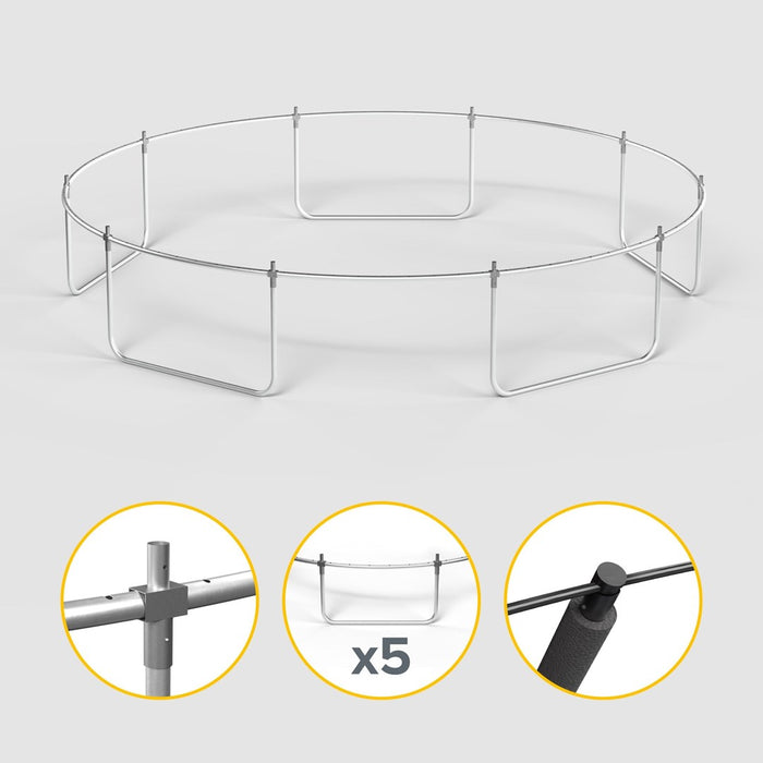 REBEL ACTIVE TRAMPOLINE PRO 15FT/457CM