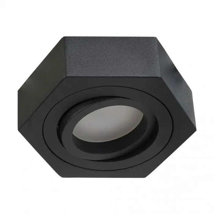 RECESSED MOON GU10 30MM BLACK LIGHTEX NANO - Луни<<<Вътрешно осветление<<<Осветление<<<Praktiker&&&Луни<<<Вътрешно