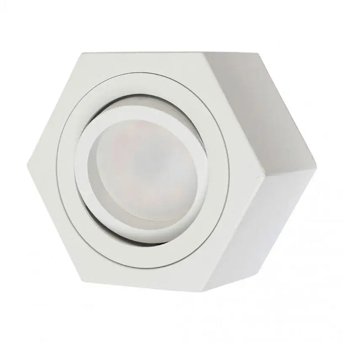 RECESSED MOON GU10 50MM WHITE LIGHTEX NANO - Луни<<<Вътрешно осветление<<<Осветление<<<Praktiker&&&Луни<<<Вътрешно
