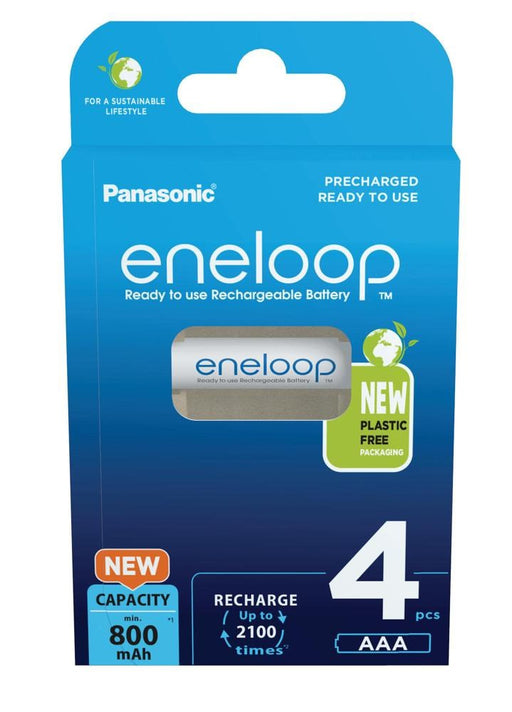 Rechargeable batteries PANASONIC ENELOOP AAA 800 mAh 4 szt (BK-4MCDE/4CP) - Rechargeable batteriesBAL-AKM<<<batteries