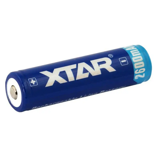 Rechargeable battery XTAR for flashlights 18650 with protection 2600mAh Li-ion - Батерии<<<Батерии и зарядни