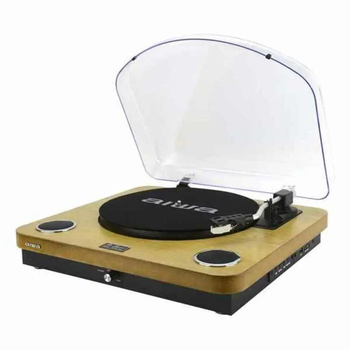 Record Player AIWA Wood Bluetooth (Refurbished D) - Грамофон<<<Електроника Звук<<<Компютри|