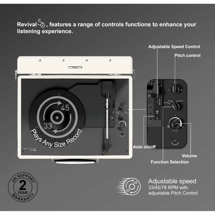Record Player Mixx Audio - Грамофон<<<Електроника Звук<<<Компютри| Електроника<<<BigBuy