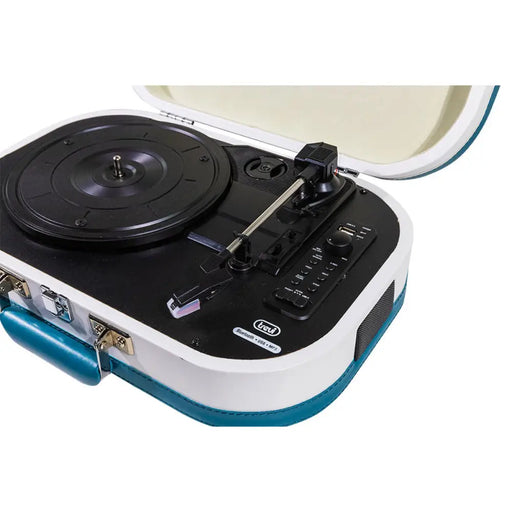 Record Player Trevi TT 1020 BT USB Stereo Bluetooth Rechargeable battery Turquoise - Електроника Звук<<<Компютри|