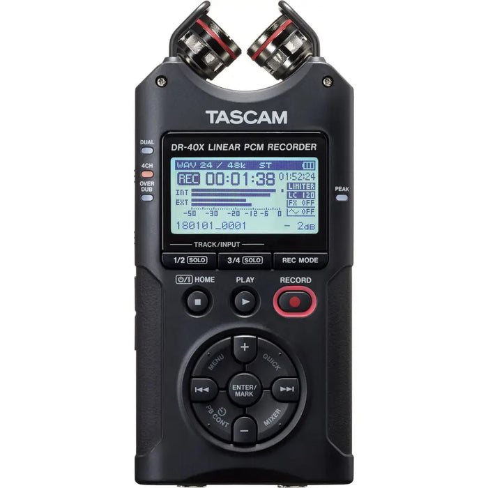 Recorder Tascam DR-40X Blue Black - Аудио рикордер<<<Електроника Звук<<<Компютри| Електроника<<<BigBuy&&&Portable