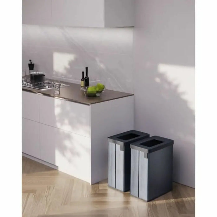 Recycling Waste Bin Curver VERTO Grey 54 L Plastic - Почистване Прахосмукачки И Гладене<<<Дом Градина<<<BigBuy&&&Други