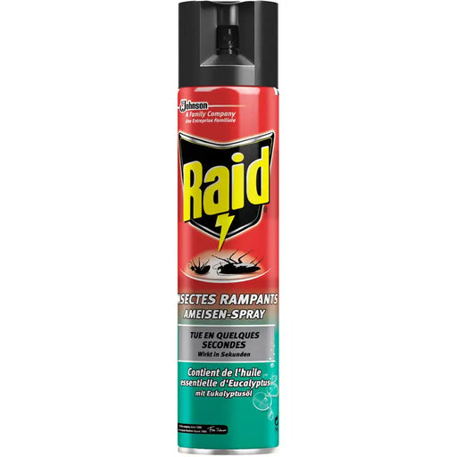 RED EUCALYPTUS AEROSOL AGAINST CRAWLING INSECTS RAID - Защита от насекоми<<<Къмпинг<<<Градина<<<Praktiker&&&Защита от