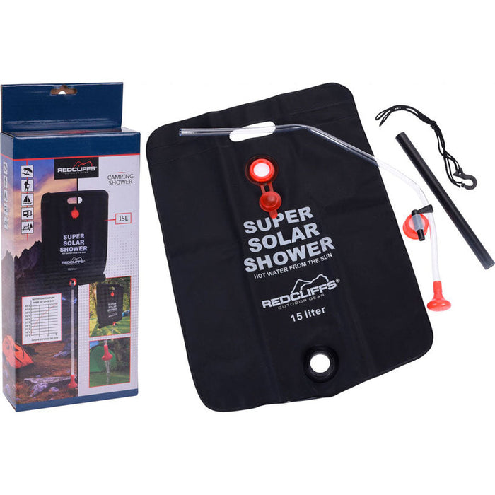 REDCLIFFS OUTDOOR SOLAR SHOWER DW9000050 - Соларни душове<<<Къмпинг<<<Градина<<<Praktiker