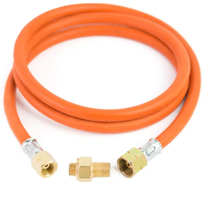 Reduction connection to a tourist gas cylinder G 3/8’’ L - 7/16’’ hose 1.5 m - Others<<<HurtelXML